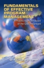 Fundamentals of Effective Program Management - Book