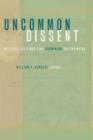 Uncommon Dissent - Book