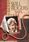 Will Rogers Says . . . - Book