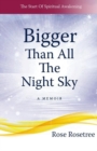 Bigger Than All The Night Sky : A Memoir - Book