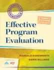 Effective Program Evaluation - eBook