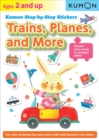 Kumon Step-by-step Stickers: Trains, Planes, And More - Book