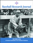 Baseball Research Journal (BRJ), Volume 48 #1 - Book