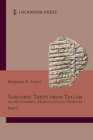 Sargonic Texts from Telloh in the Istanbul Archaeological Museums, Part 2 - Book