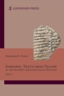Sargonic Texts from Telloh in the Istanbul Archaeological Museums, Part 2 - eBook