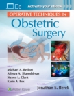 Operative Techniques in Obstetric Surgery - Book