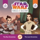 Star Wars Forces of Destiny: The Leia Chronicles &amp; The Rey Chronicles - eAudiobook