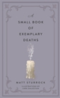 A Small Book of Exemplary Deaths - Book