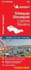 Czech Republic, Slovak Republic - Michelin National Map 731 - Book