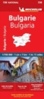Bulgaria - Michelin National Map 739 - Book