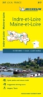 Indre-et-Loire, Maine-et-Loire - Michelin Local Map 317 : Map - Book