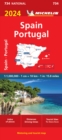 Spain & Portugal 2024 - Michelin National Map 734 : Map - Book