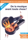 De la musique avant toute chose ? - eBook