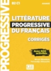 Litterature progressive du francais 2eme edition : Corriges avance - - Book