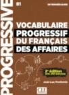 Vocabulaire progressif du francais des affaires 2eme edition : Livre + CD a - Book