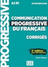 Communication progressive du francais: Niveau intermediaire (A2/B1) - Corriges - Book