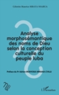 Analyse morphosemantique des noms de Dieu selon la conception culturelle du peuple luba - eBook