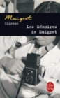 Les memoires de Maigret - Book