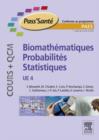 Biomathematiques - Probabilites - Statistiques (Cours + QCM) : UE 4 - eBook