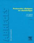 Protocoles cliniques en obstetrique - eBook