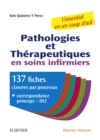 Pathologies et therapeutiques en soins infirmiers : 137 fiches - eBook