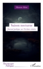Saison nocturne : Journal poetique sur l'ecriture creative - eBook