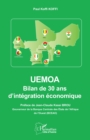 UEMOA : Bilan de 30 ans d'integration economique - eBook