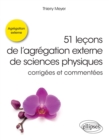 51 lecons de l'agregation externe de sciences physiques corrigees et commentees - eBook