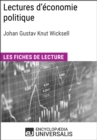Lectures d'economie politique de Johan Gustav Knut Wicksell - eBook