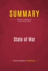 Summary: State of War : Review and Analysis of James Risen's Book - eBook