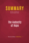 Summary: The Audacity Of Hope - eBook