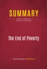 Summary: The End of Poverty : Review and Analysis of Jeffrey D. Sachs's Book - eBook