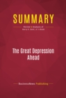 Summary: The Great Depression Ahead - eBook
