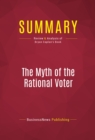 Summary: The Myth of the Rational Voter : Review and Analysis of Bryan Caplan's Book - eBook