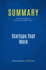 Summary: Startups that Work - eBook