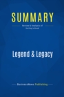 Summary: Legend & Legacy - eBook