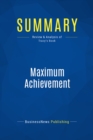 Summary: Maximum Achievement - eBook