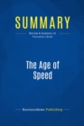 Summary: The Age of Speed - eBook