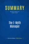 Summary: The E-Myth Manager - eBook