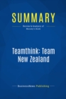 Summary: Teamthink: Team New Zealand - eBook