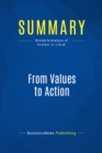 Summary: From Values to Action - eBook