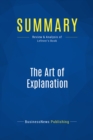 Summary: The Art of Explanation - eBook
