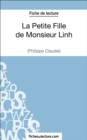 La Petite Fille de Monsieur Linh - Philippe Claudel (Fiche de lecture) : Analyse complete de l'oeuvre - eBook
