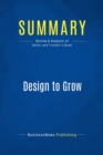 Summary: Design to Grow - eBook