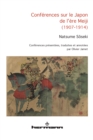Conferences sur le Japon de l'ere Meiji (1907-1914) - eBook