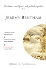 Cahiers critiques de philosophie, n(deg)4 : Jeremy Bentham - eBook