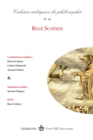 Cahiers critiques de philosophie, n(deg)10 : Rene Scherer (+DVD) - eBook