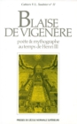 Blaise de Vigenere, poete et mythographe au temps de Henri III - eBook