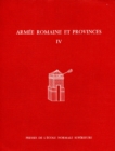 Armee romaine et provinces, IV - eBook
