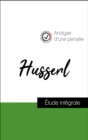 Analyse d'une pensee : Husserl (resume et fiche de lecture plebiscites par les enseignants sur fichedelecture.fr) - eBook